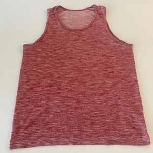 Light Red Lulu Lemon Medium Tank